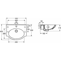 Praustuvas Ido Plus, 560x435mm