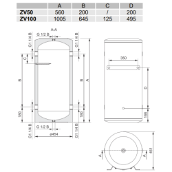 Akumuliacinė talpa Gorenje ZV 50