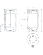 Elektrinis vandens šildytuvas Gorenje VLG 200A-G3