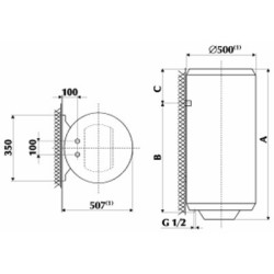 Elektrinis vandens šildytuvas Gorenje GB 80 OR