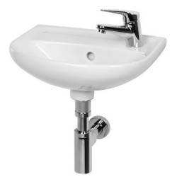 Praustuvas Jika Lyra Plus, su 1 anga maišytuvui dešinėje