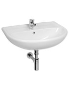 Praustuvas Jika Lyra Plus, su 1 anga maišytuvui viduryje, 65cm