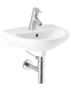 Praustuvas Jika Mio, su 1 anga maišytuvui viduryje, 45cm