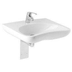 Praustuvas Jika Mio, su 1 anga maišytuvui viduryje, neįgaliems