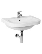 Praustuvas Deep By Jika, su 1 anga maišytuvui viduryje, 60cm