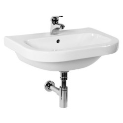 Praustuvas Deep By Jika, su 1 anga maišytuvui viduryje, 60cm