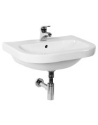 Praustuvas Deep By Jika, su 1 anga maišytuvui viduryje, 65cm