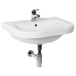 Praustuvas Deep By Jika, su 1 anga maišytuvui viduryje, 65cm