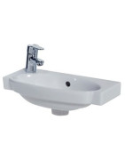 Mažas praustuvas Jika Tigo, 450x235mm, kairė