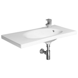 Praustuvas Jika Tigo, 800x385mm, dešinė, baldinis