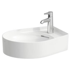 Praustuvas Laufen Val, 500x400mm, su skyle maišytuvui