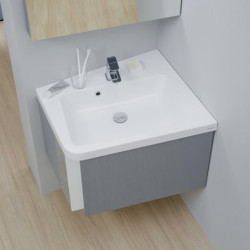 Kampinis praustuvas Ravak 10°, 650x535mm, dešinė