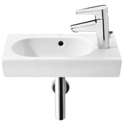 Praustuvas Roca Meridian, tvirtinamas prie sienos, dešinė