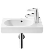 Praustuvas Roca Meridian, tvirtinamas prie sienos, dešinė