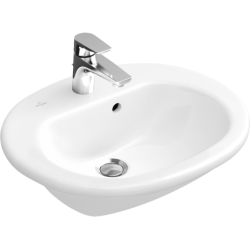 Praustuvas Villeroy&Boch O.Novo, 550mm, pusiau įleidžiamas