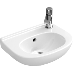 Praustuvas Villeroy&Boch O.Novo, 360x275mm, su persipylimu