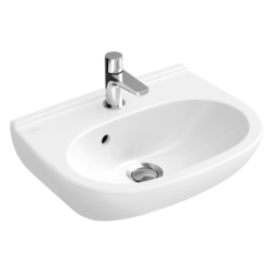 Praustuvas Villeroy&Boch O.Novo, su persipylimu