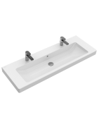 Praustuvas Villeroy&Boch Subway 2.0, 1300x470mm, su 2 skylėmis