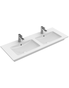 Praustuvas Villeroy&Boch Venticello, 1300x500mm, dvigubas