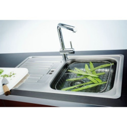 Nerūdijančio plieno plautuvė Franke Euroform EFX 214-78 SLIM TOP