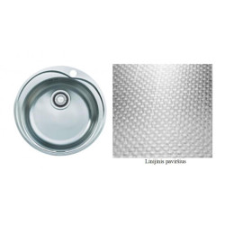 Nerūdijančio plieno plautuvė Franke Ronda RON 610-41, linijinė