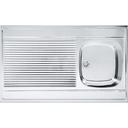 Nerūdijančio plieno plautuvė Franke Design DSN 711, uždedama