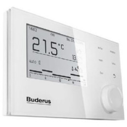 Patalpos termostatas Buderus Logamatic RC310, su laidu
