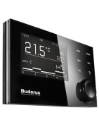 Patalpos termostatas Buderus Logamatic RC310, juodas