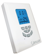 Patalpos termostatas Salus T105, su laidu