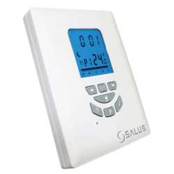 Patalpos termostatas Salus T105, su laidu