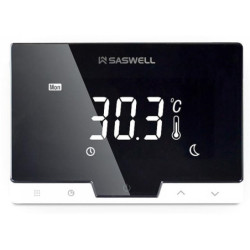 Patalpos termostatas Saswell T19WHB-7-RF-WiFi, belaidis