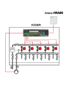 Išorinė antena Honeywell HRA80, HCE80R valdikliui