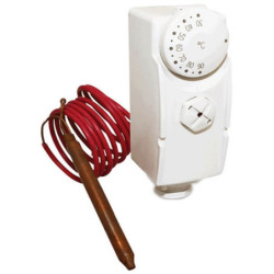 Termostatas Campini Corel, su 1.2m kapiliaru, 30-90ºC