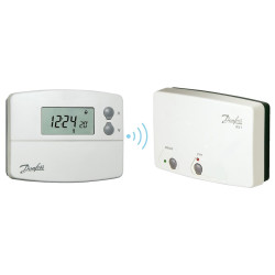 Patalpos termostatas Danfoss TP5001-RF, programuojamas