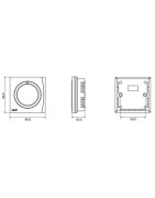 Patalpos termostatas Danfoss WT-T, 5-30°C