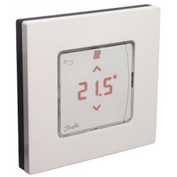 Patalpos termostatas Danfoss Icon Display, 5-35°C, ant sienos