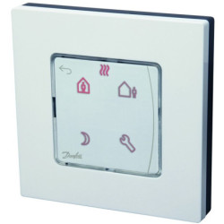 Patalpos termostatas Danfoss Icon Programmable, sienoje