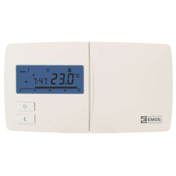 Patalpos termostatas Emos T091, su laidu, programuojamas