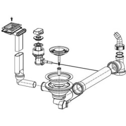 Franke ekscentrinis ventilis 3.1/2"