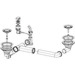 Franke ekscentrinis ventilis 3.1/2"
