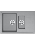 Granitinė plautuvė Franke Basis BFG 651-78, su ventiliu