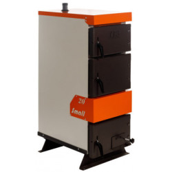 Plieninis kieto kuro katilas TIS SMALL 16kW