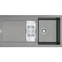 Granitinė plautuvė Franke Maris MRG 651, su ventiliu ir indu