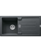 Granitinė plautuvė Franke Strata STG614,ekscentrinis ventilis