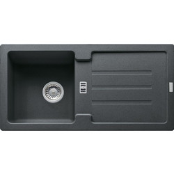 Granitinė plautuvė Franke Strata STG614,ekscentrinis ventilis