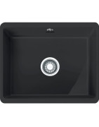 Keramikinė plautuvė Franke Kubus KBK 110-50, juoda