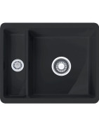 Keramikinė plautuvė Franke Kubus KBK 160, juoda