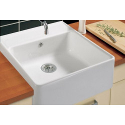 Keramikinė plautuvė Villeroy&Boch Single Bowl, 2 skylių