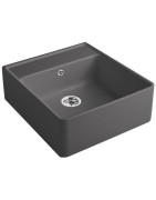 Keramikinė plautuvė Villeroy&Boch Single Bowl, grafito