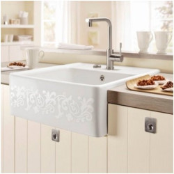 Keramikinė plautuvė Villeroy&Boch Single Bowl, grafito